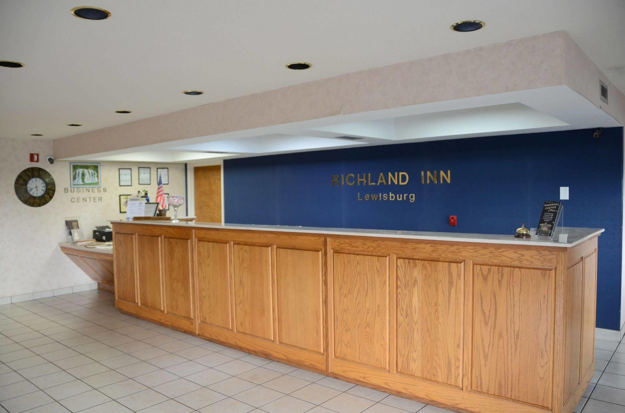 Richland Inn - Lewisburg מראה חיצוני תמונה